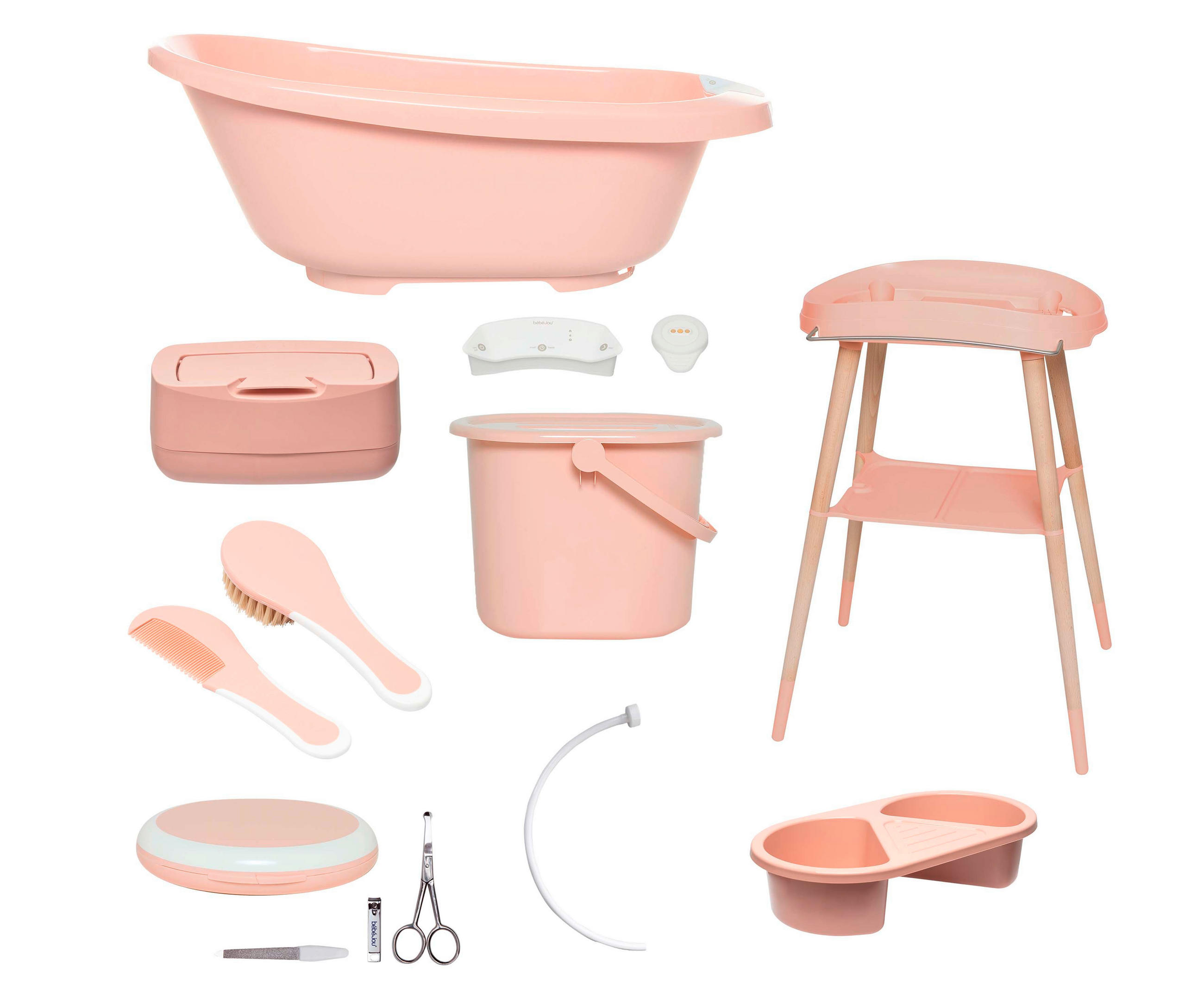 BABYBADESET SENSE  - Altrosa, Basics, Kunststoff (79.5/40/46cm) - Bebe Jou