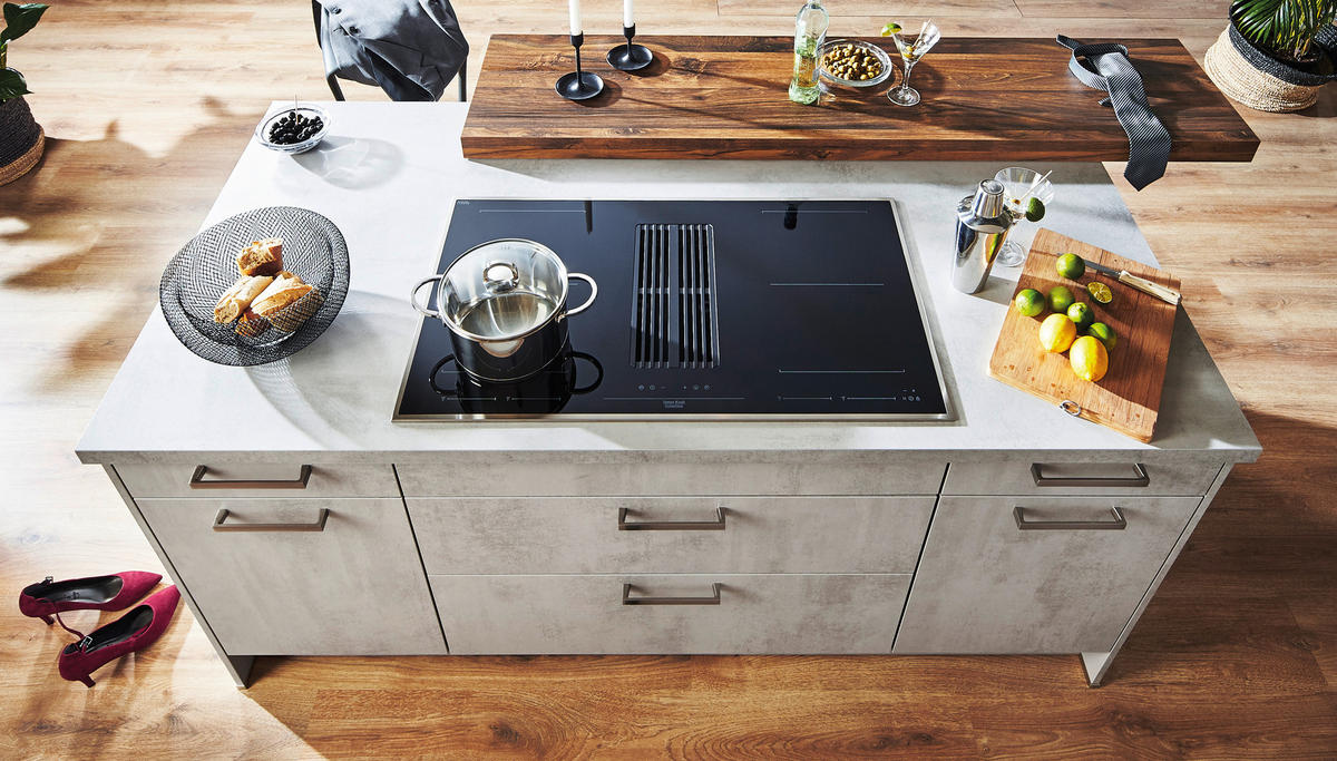 EINBAUKÜCHE Salena  - Design, Holzwerkstoff - Novel