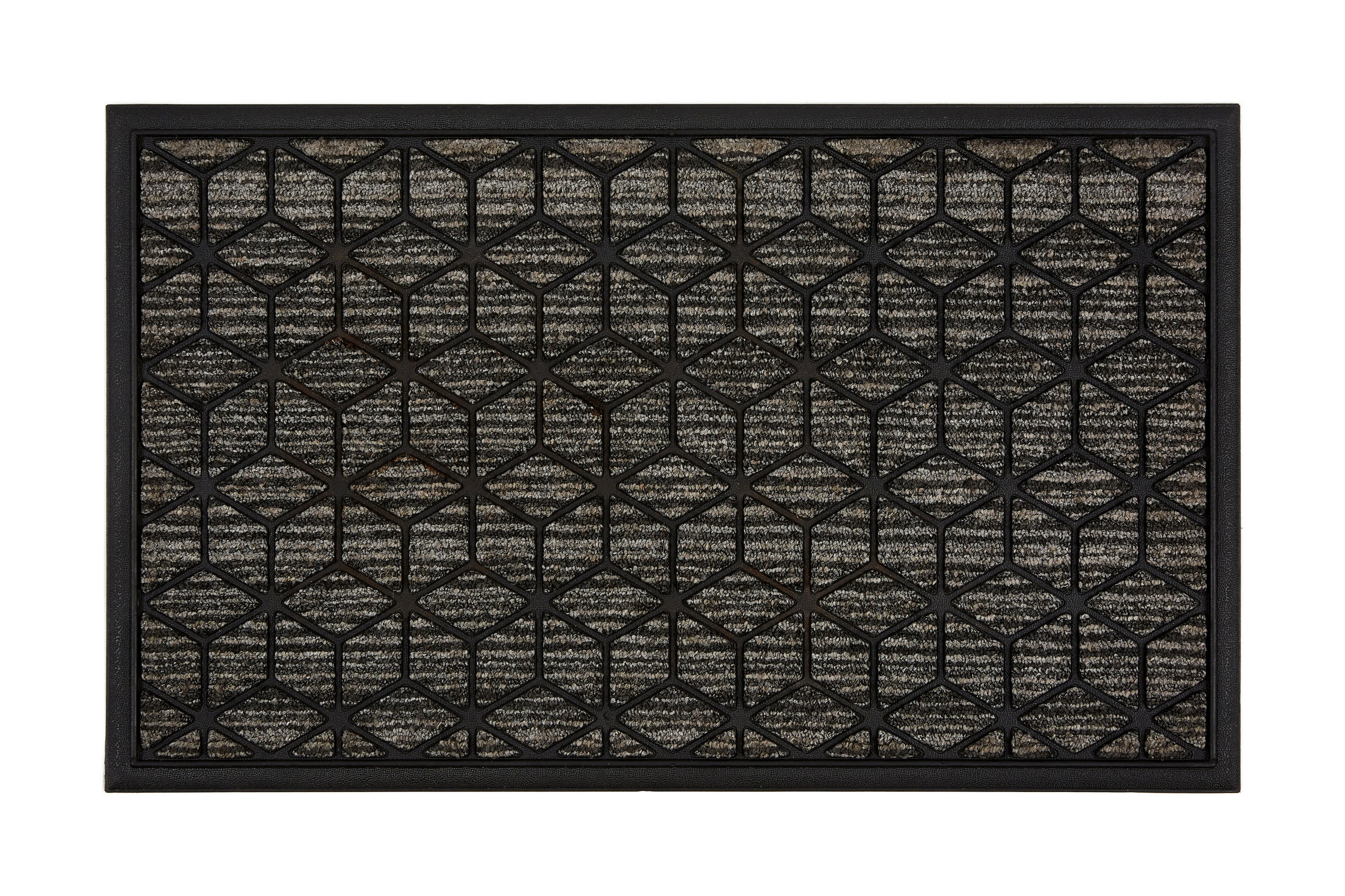 FUßMATTE  45/75 cm  Anthrazit  - Anthrazit, Design, Kunststoff/Textil (45/75cm) - Esposa