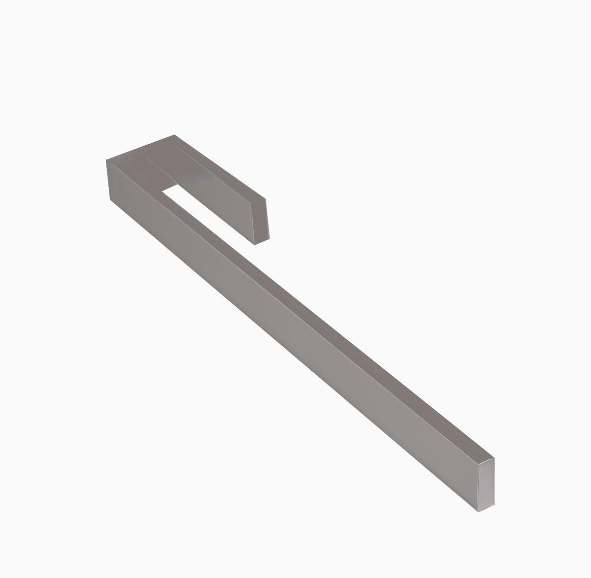 HANDTUCHHALTER Alufarben  - Alufarben, MODERN, Metall (5,5/3,0/39,0cm) - Dieter Knoll