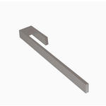 HANDTUCHHALTER 5,5/3,0/39,0 cm  - Alufarben, MODERN, Metall (5,5/3,0/39,0cm) - Dieter Knoll