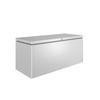 KISSENBOX - Silberfarben, Design, Metall (200/90/85cm)