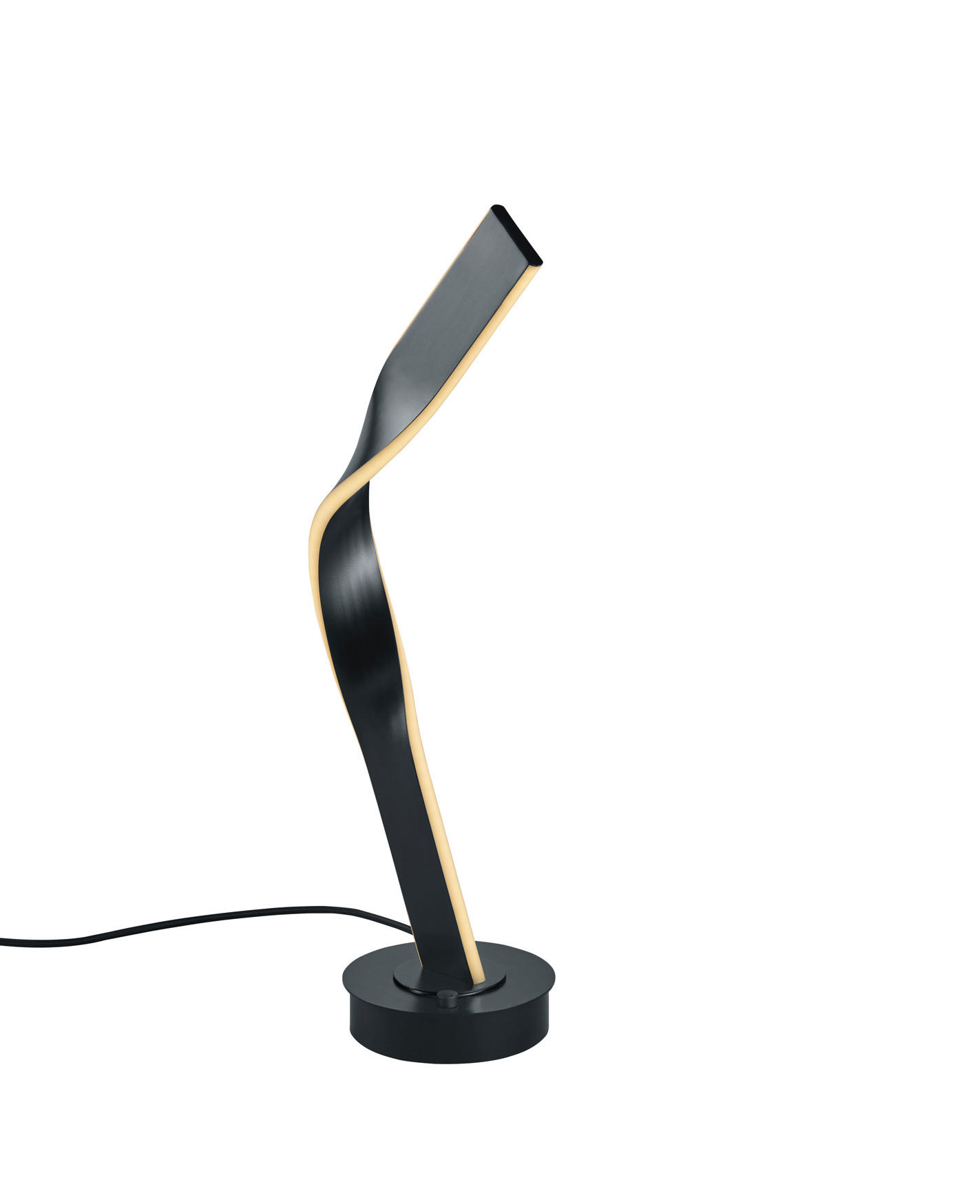 NAMIZNA LED-SVETILKA CINQUE - črna/bela, Trendi, kovina/umetna masa (64,5/23/16cm) - Cinque