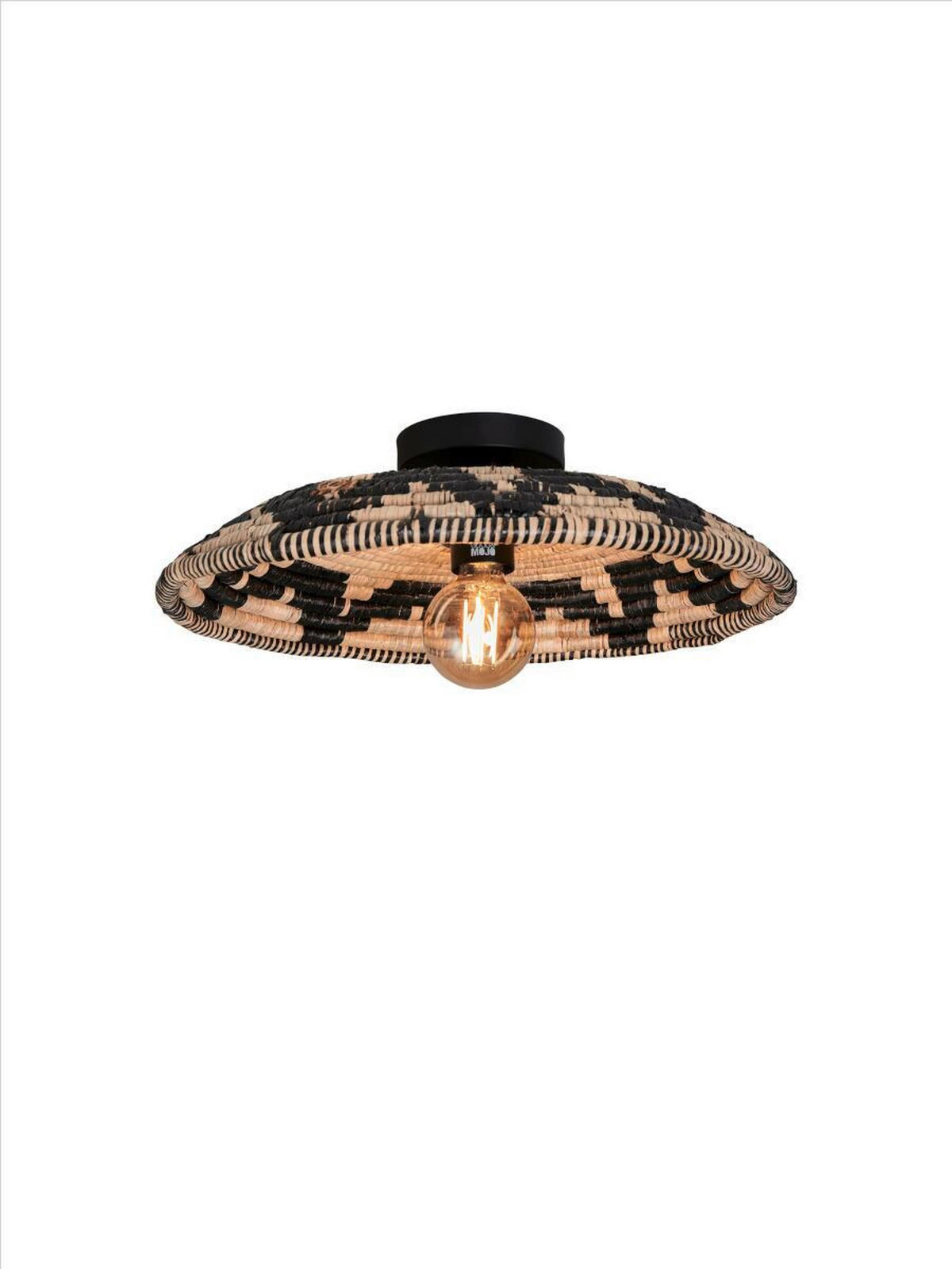 DECKENLEUCHTE   45 cm  - Multicolor, MODERN, Naturmaterialien (45cm) - Good & Mojo