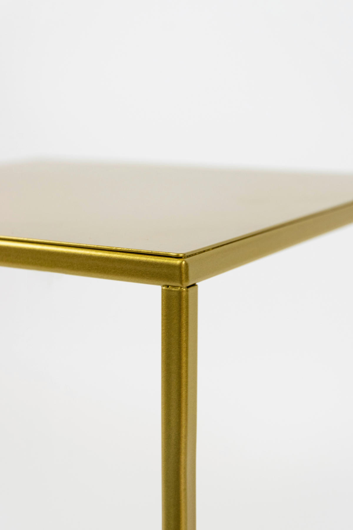 BLUMENSTÄNDER in Metall  - Goldfarben, Basics, Metall (25/77/25cm)