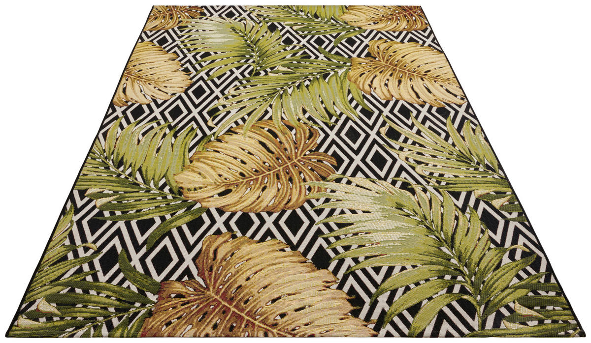 OUTDOORTEPPICH 200/285/285 cm Flair Multicolor  - Multicolor, Design, Kunststoff/Textil (200/285/285cm) - Novel