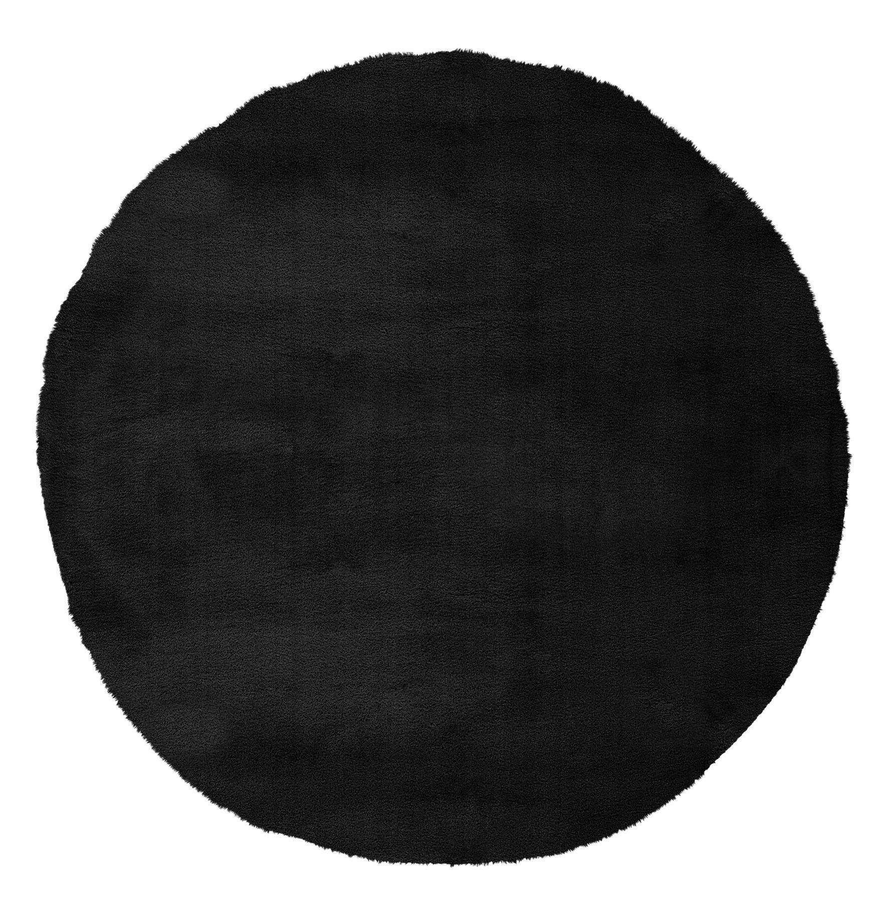 COVOR CU FIR LUNG  My Cha Cha  - negru, Basics, textil (80cm) - Novel