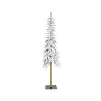 WEIHNACHTSBAUM 180 cm  - Weiß, Basics, Kunststoff/Metall (41/180cm) - X-Mas