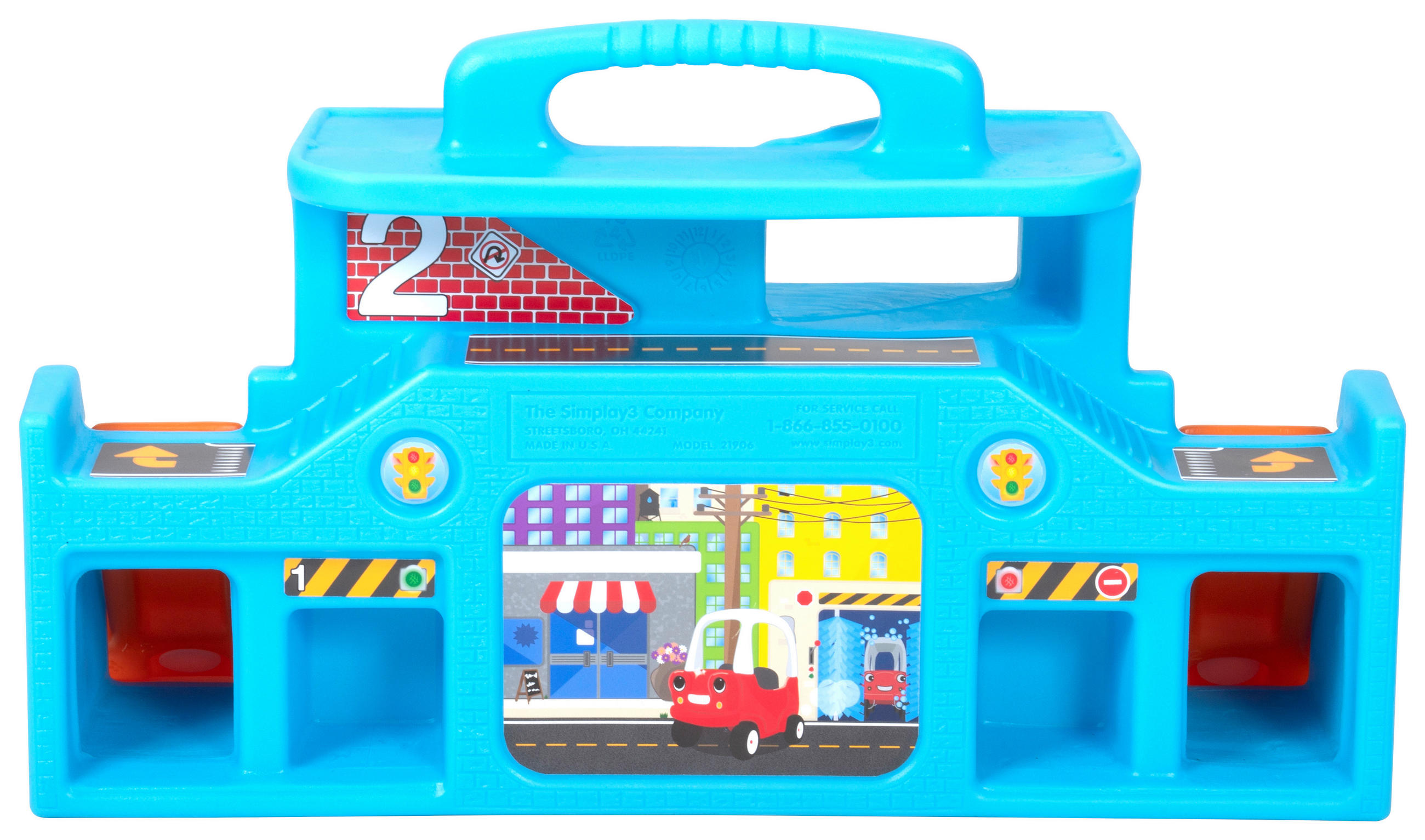 SPIELKOFFER - Multicolor, Basics, Kunststoff (64,5/23,8/38,1cm)