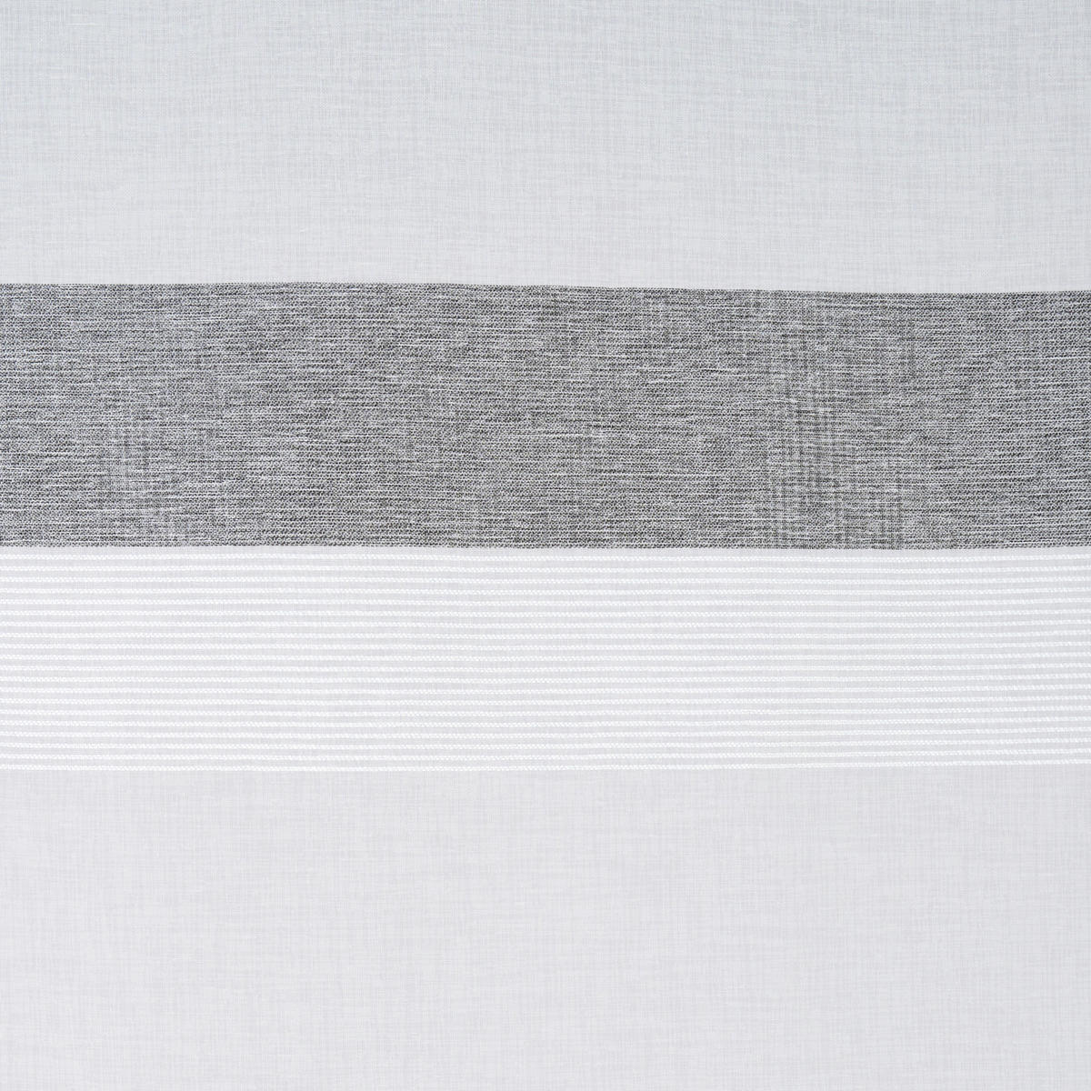 PANELOVÝ ZÁVĚS, 60/245 cm - barvy stříbra/antracitová, Basics, textil (60/245cm) - Novel