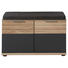 GARDEROBENBANK 85/45/40 cm - Edelstahlfarben/Eichefarben, Natur, Holzwerkstoff/Kunststoff (85/45/40cm) GARDEROBENBANK 85/45/40 cm - Edelstahlfarben/Eichefarben, Natur, Holzwerkstoff/Kunststoff (85/45/40cm)
