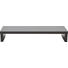 TV-AUFSATZ Graphitfarben - Graphitfarben, KONVENTIONELL (89/14/37cm) - Voleo