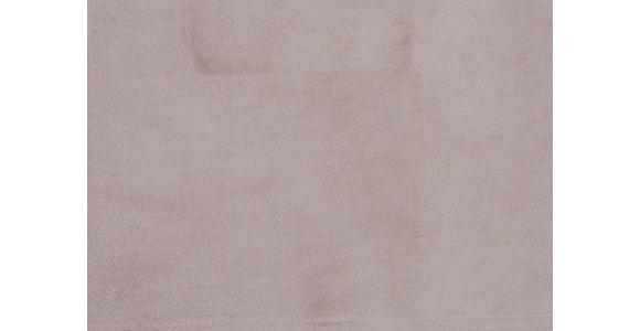 ECKSOFA in Velours Rosa 253/177 cm - Schwarz/Rosa, Design, Textil/Metall (253/177cm) - Dieter Knoll