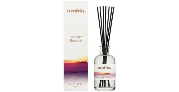 RAUMDUFT 100 ml Lavendel, orientalisch  - Grauweiß, Basics, Glas (100ml) - Ambia Home