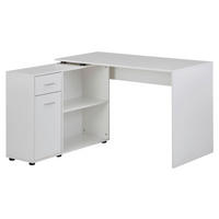 ECKSCHREIBTISCH 106,5/120/75,5 cm  in  - Silberfarben, MODERN (106,5/120/75,5cm) - MID.YOU