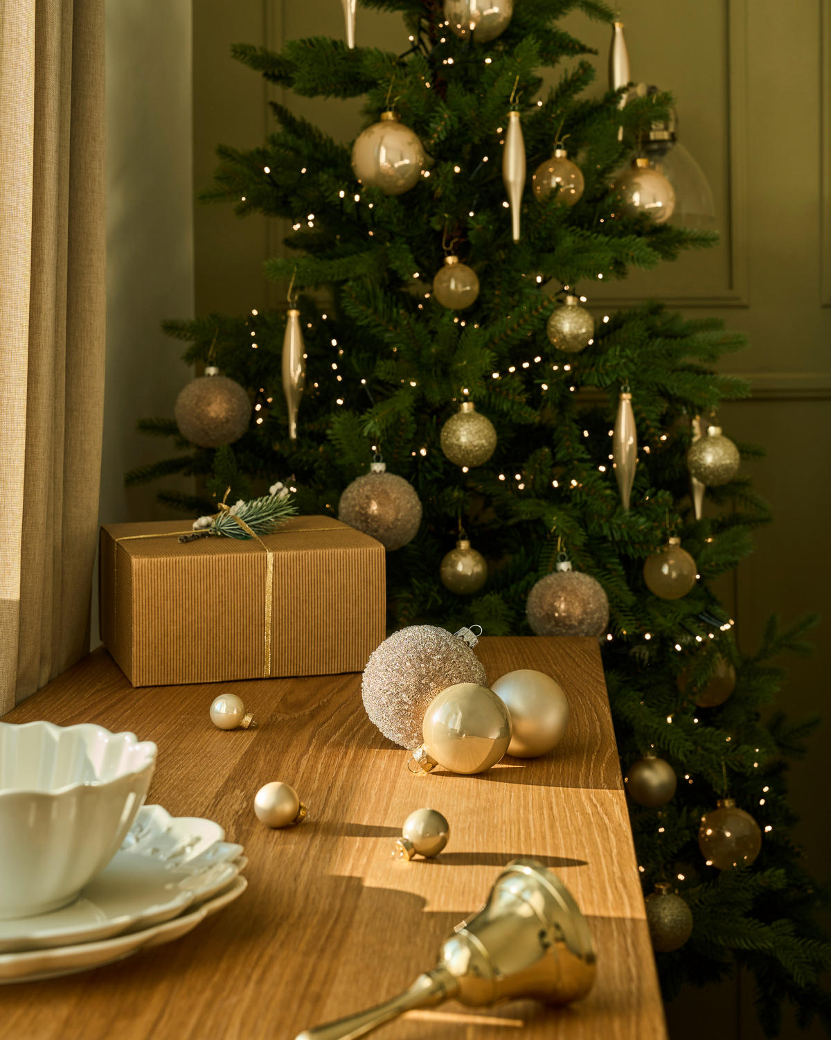 WEIHNACHTSBAUM 150 cm  - KONVENTIONELL, Metall (81/81/150cm)