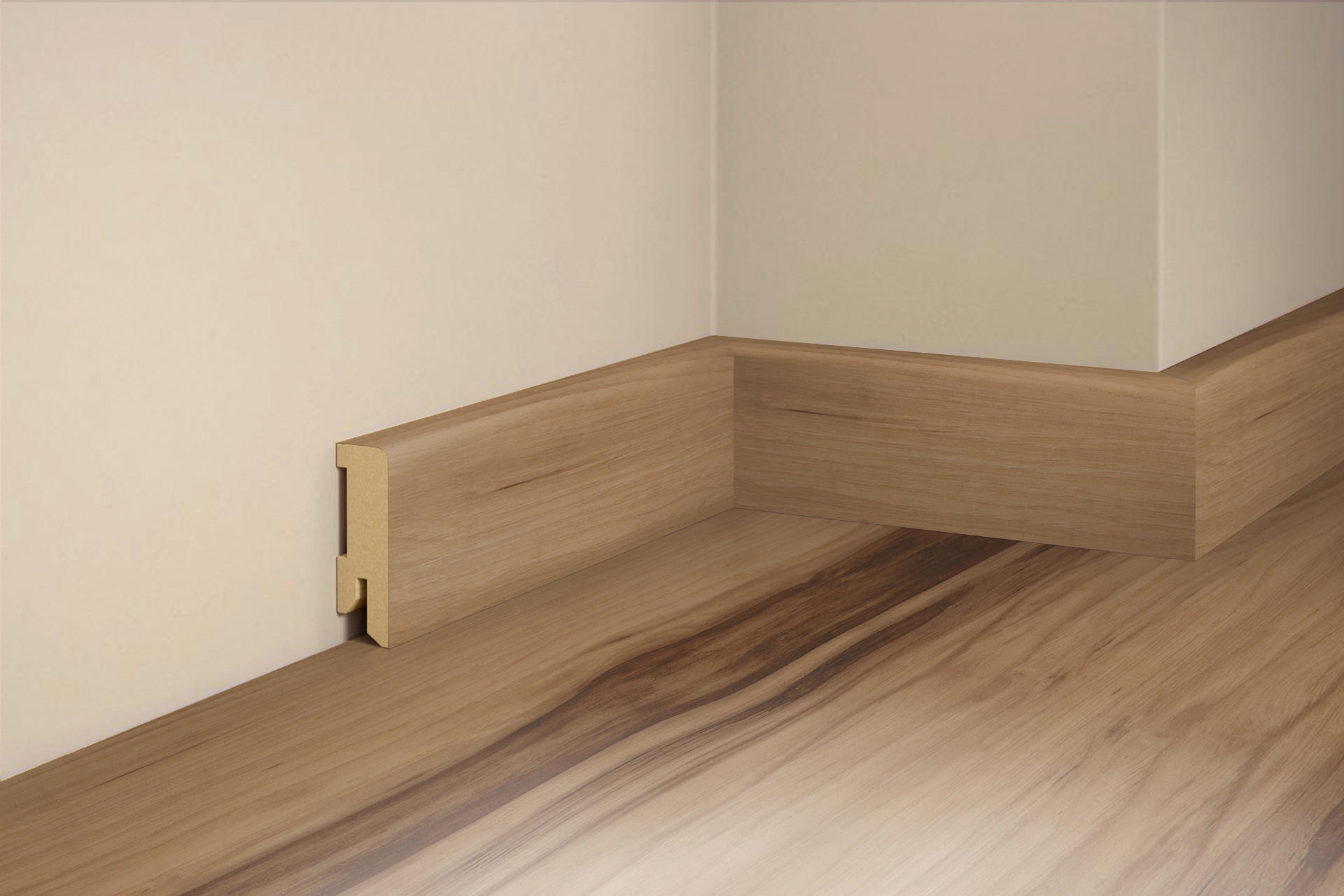 SOCKELLEISTE, Apfel Natur  - Basics, Holz (240/5/1,6cm) - Tilo