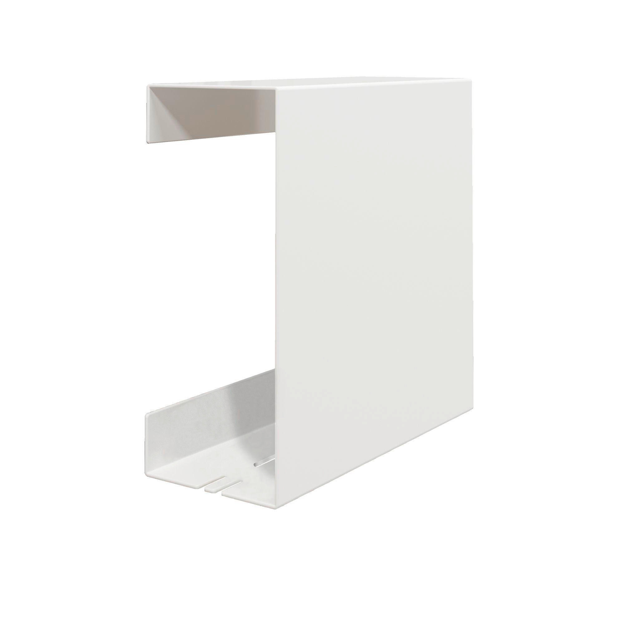 DUSCHABLAGE Metall  - Weiß, Basics, Metall (22,5/22,5/9,5cm) - Novel