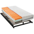 MATRATZENSET 80/200 cm  - Anthrazit, Basics, Holzwerkstoff (80/200cm) - Novel