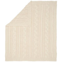 HEBKÁ DEKA - prírodná farba, Trend, textil (80/100cm) - Patinio