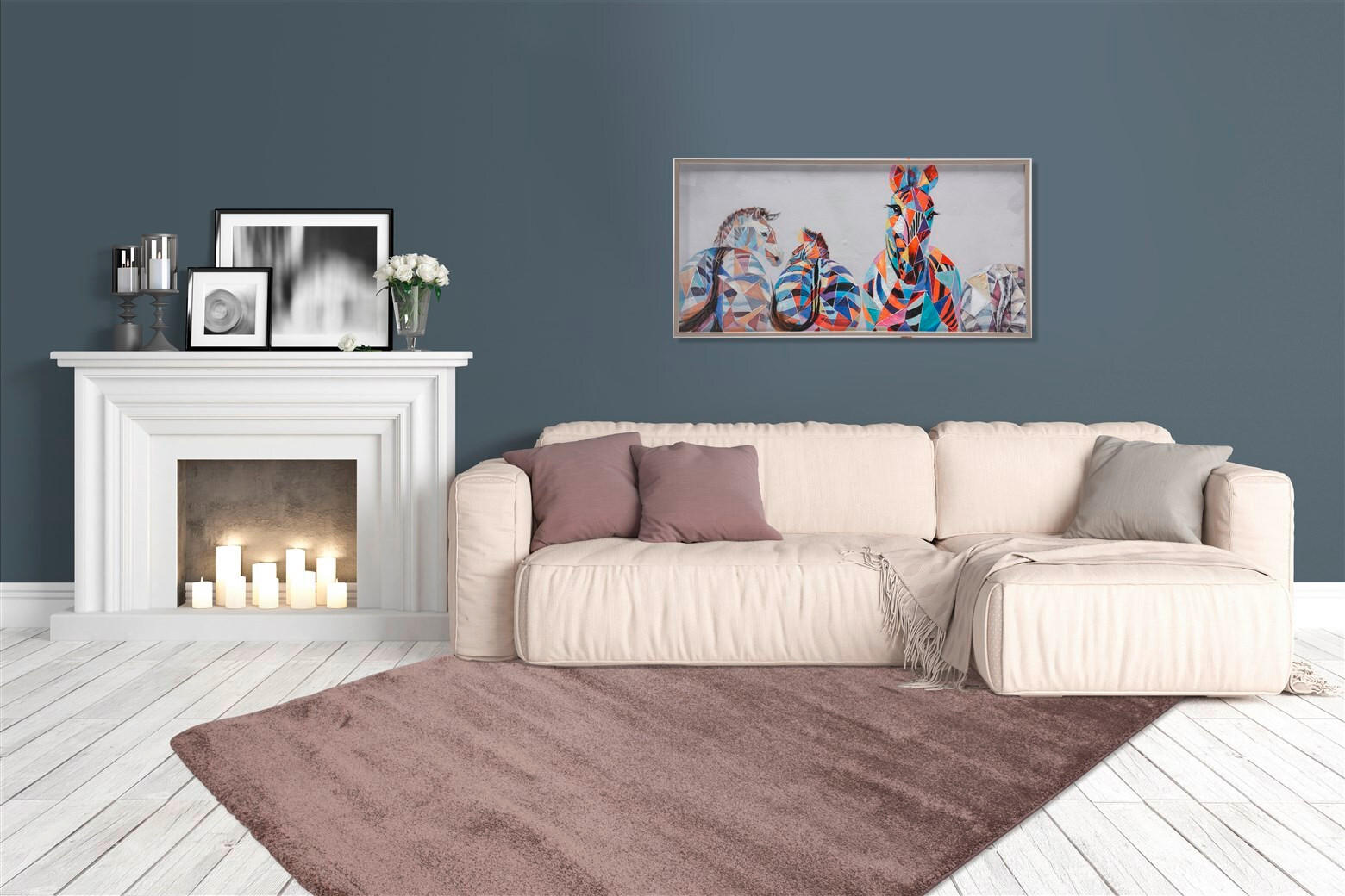 TEPPICH 120/170 cm Saint Lucia 725 Hellbraun  - Braun, KONVENTIONELL, Textil (120/170cm)