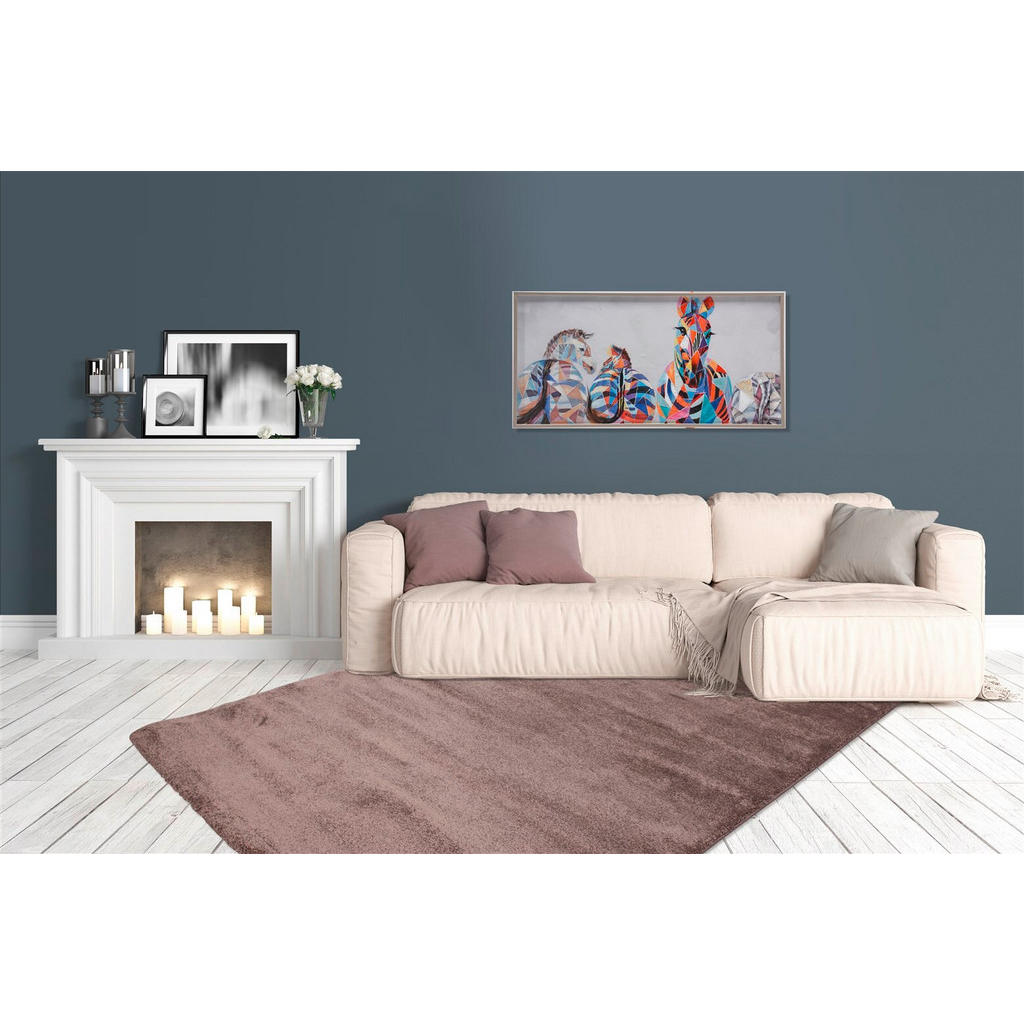Thumbnail - Xxxl Teppich Saint Lucia 725 Hellbraun, Braun, Textil, Uni, rechteckig, 160x230 cm, pflegeleicht, Teppiche & Böden, Tepp...