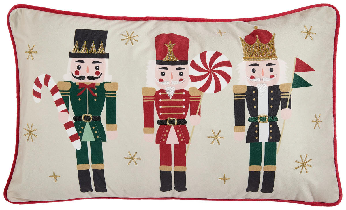ZIERKISSEN 30/50 cm  - Multicolor, Textil (30/50cm) - X-Mas
