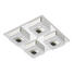 STROPNA LED-SVETILKA 3495-048 - krom, Design, kovina/umetna masa (32/32/7cm) STROPNA LED-SVETILKA 3495-048 - krom, Design, kovina/umetna masa (32/32/7cm)