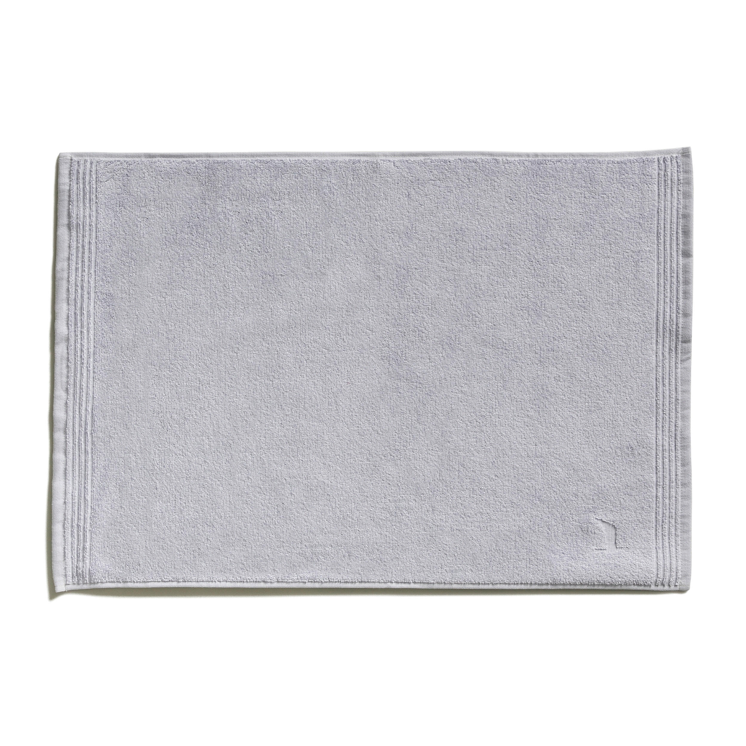 BADEMATTE Silberfarben 50/70 cm  - Silberfarben, Basics, Textil (50/70cm) - Moeve