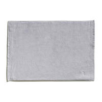 BADEMATTE Silberfarben 50/70 cm  - Silberfarben, Basics, Textil (50/70cm) - Moeve