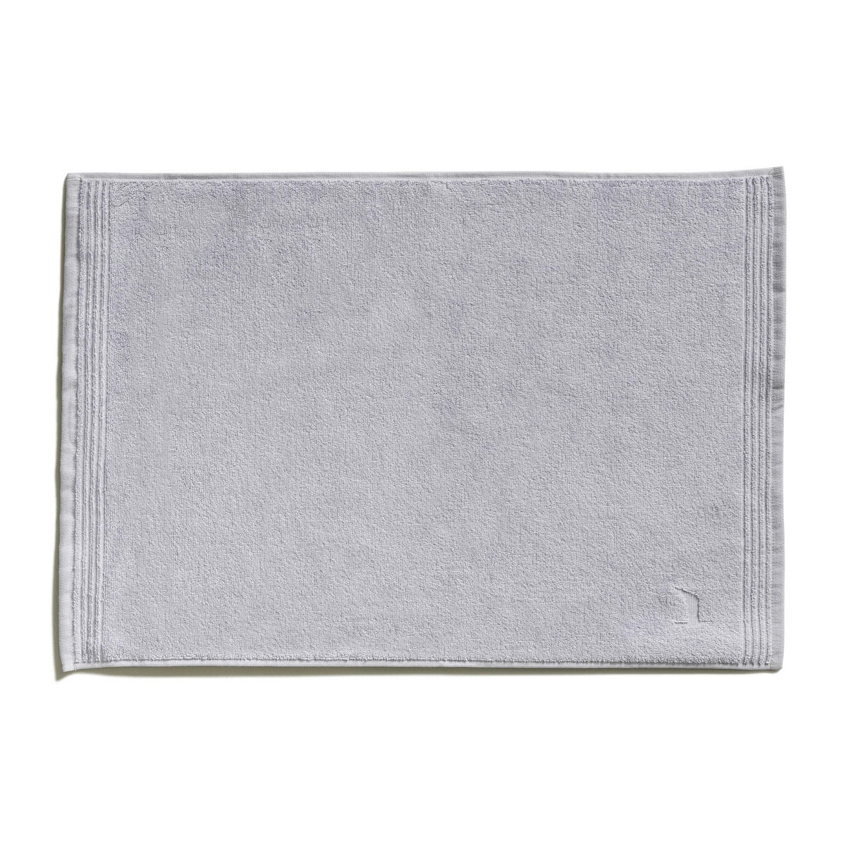BADEMATTE Silberfarben 50/70 cm  - Silberfarben, Basics, Textil (50/70cm) - Moeve