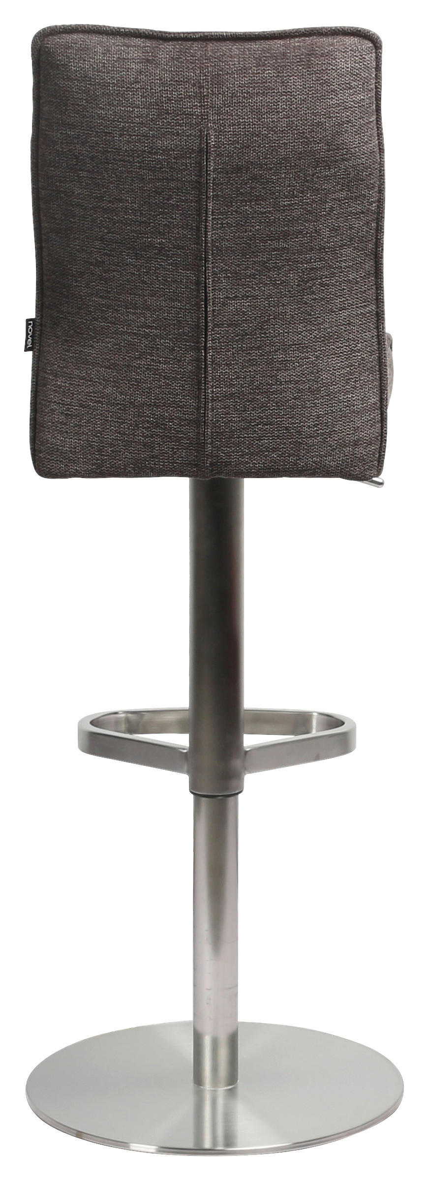 BARPALL i brun, stålfärgad  - stålfärgad/brun, Design, metall/textil (38/117/52cm) - Novel