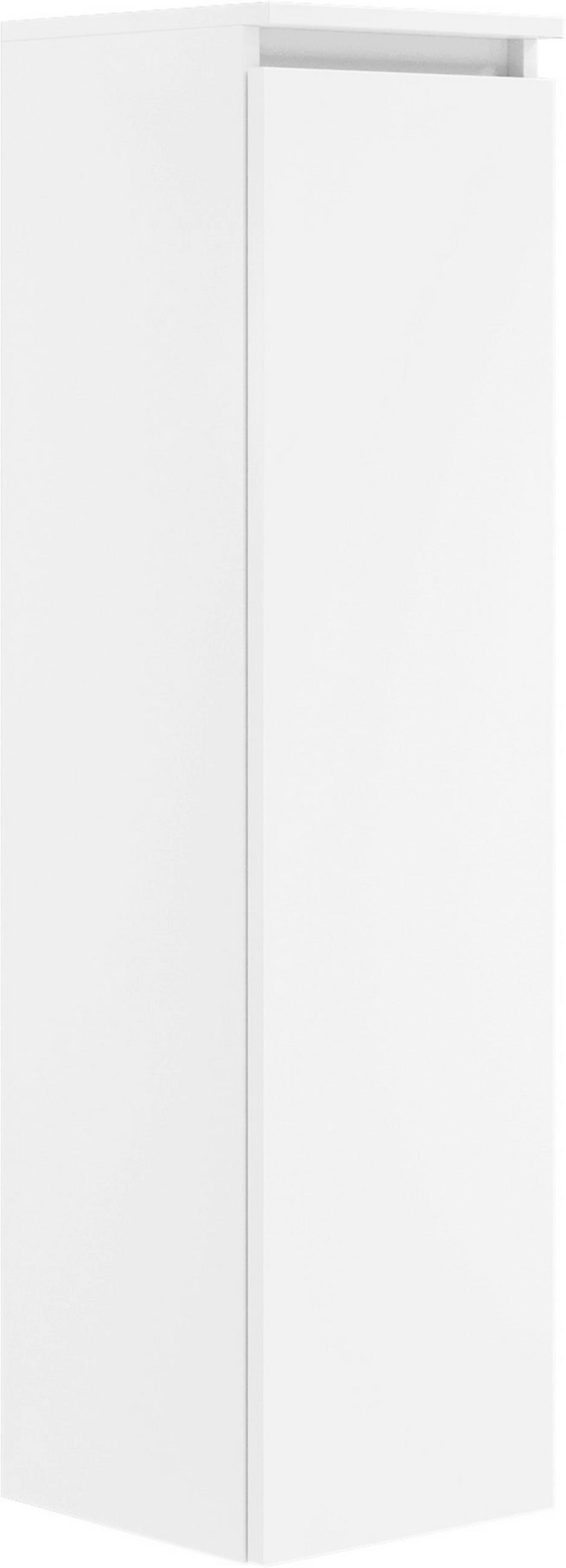 BADEZIMMER  in 92,2 cm  - Weiß Hochglanz/Weiß, KONVENTIONELL, Holzwerkstoff (92,2cm) - Puris