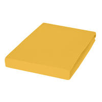 SPANNBETTTUCH Jersey 200/200 cm  - Gelb, Basics, Textil (200/200cm) - Janine
