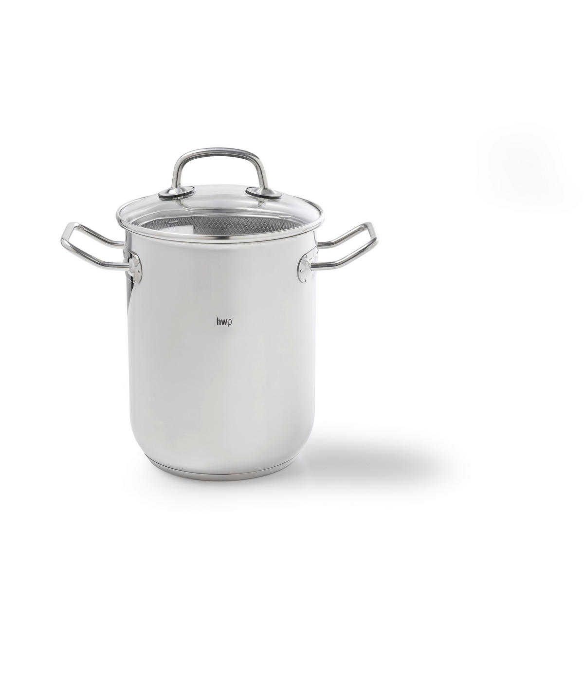 SPARGELTOPF 3,5 l  - Klar/Edelstahlfarben, Basics, Glas/Metall (16/12cm) - Homeware Profession.