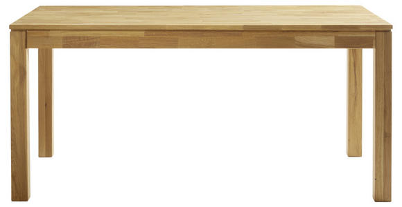 ESSTISCH in Holz 160/90/75 cm  - Wildeiche, Natur, Holz (160/90/75cm) - Carryhome