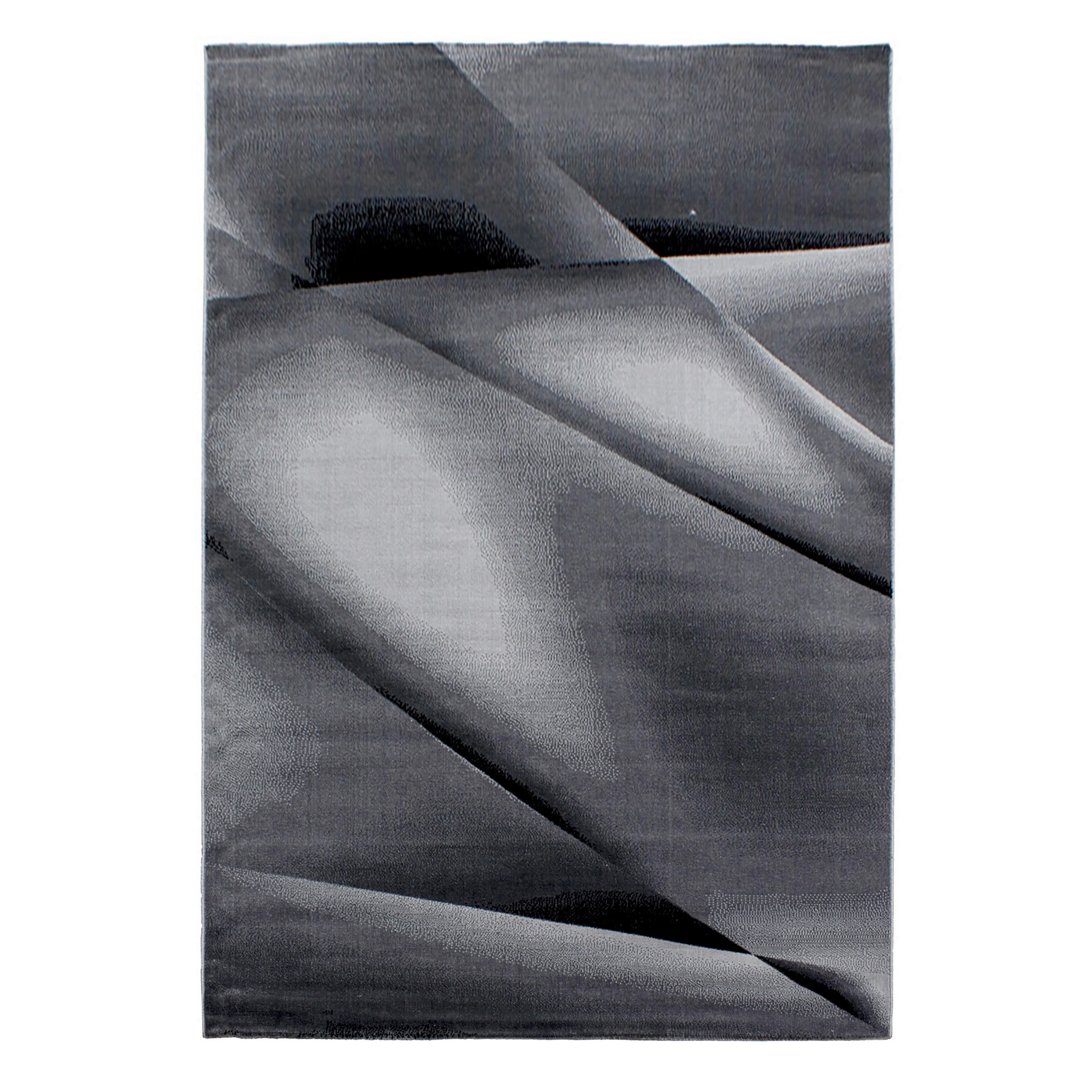 FLATVÄVD MATTA 240/340 cm Miami  - svart, Design, textil (240/340cm) - Novel
