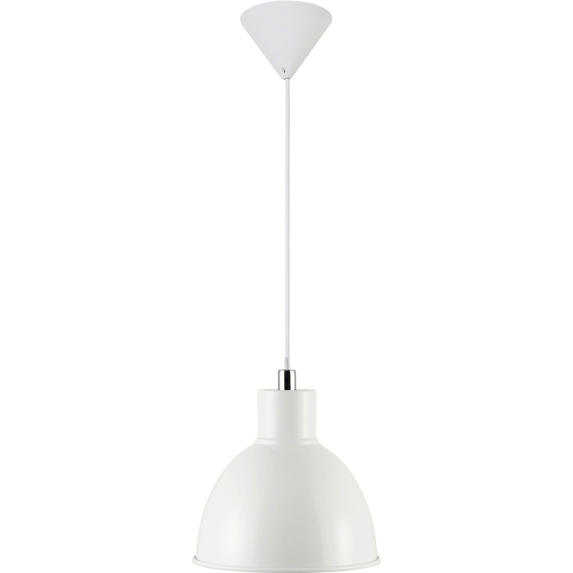 PENDELLEUCHTE Pop 20/21.5/21.5 cm  - Weiß, Design, Metall (20/21.5/21.5cm) - Nordlux