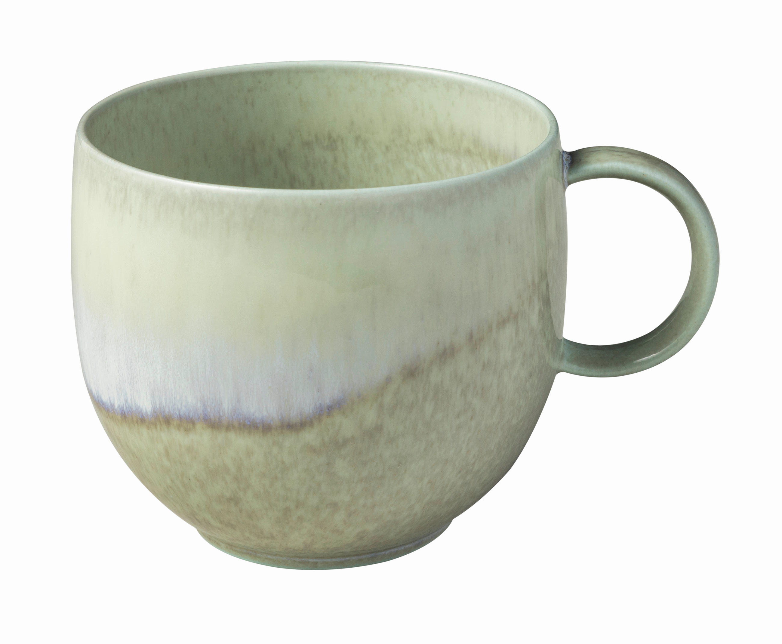 like.Villeroy & Boch Kaffeebecher Perlemor Alga Grün 11.5x9.0x7.5 cm