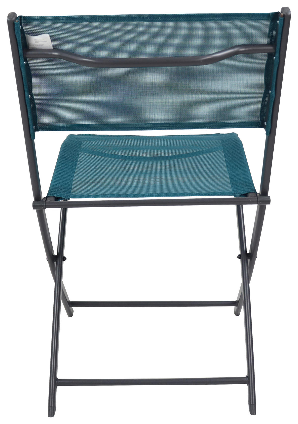 GARTENSTUHL-SET - Türkis/Schwarz, Modern, Textil/Metall (45/79/46cm) - Ambia Garden