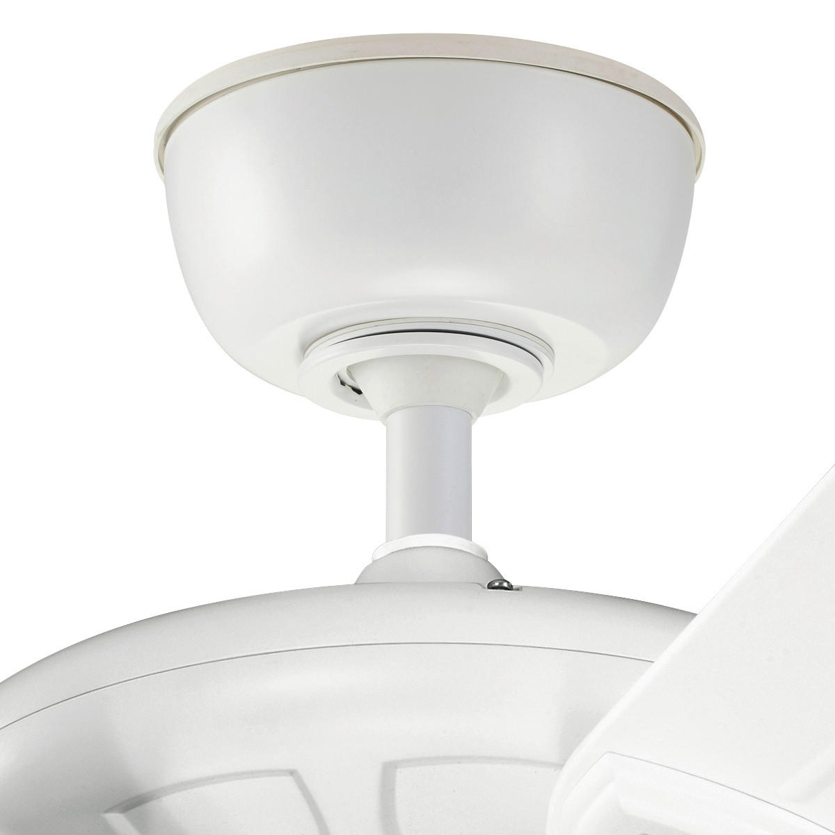 DECKENVENTILATOR  107/35 cm    - Weiss, Basics, Kunststoff/Metall (107/35cm) - Elstead Lighting