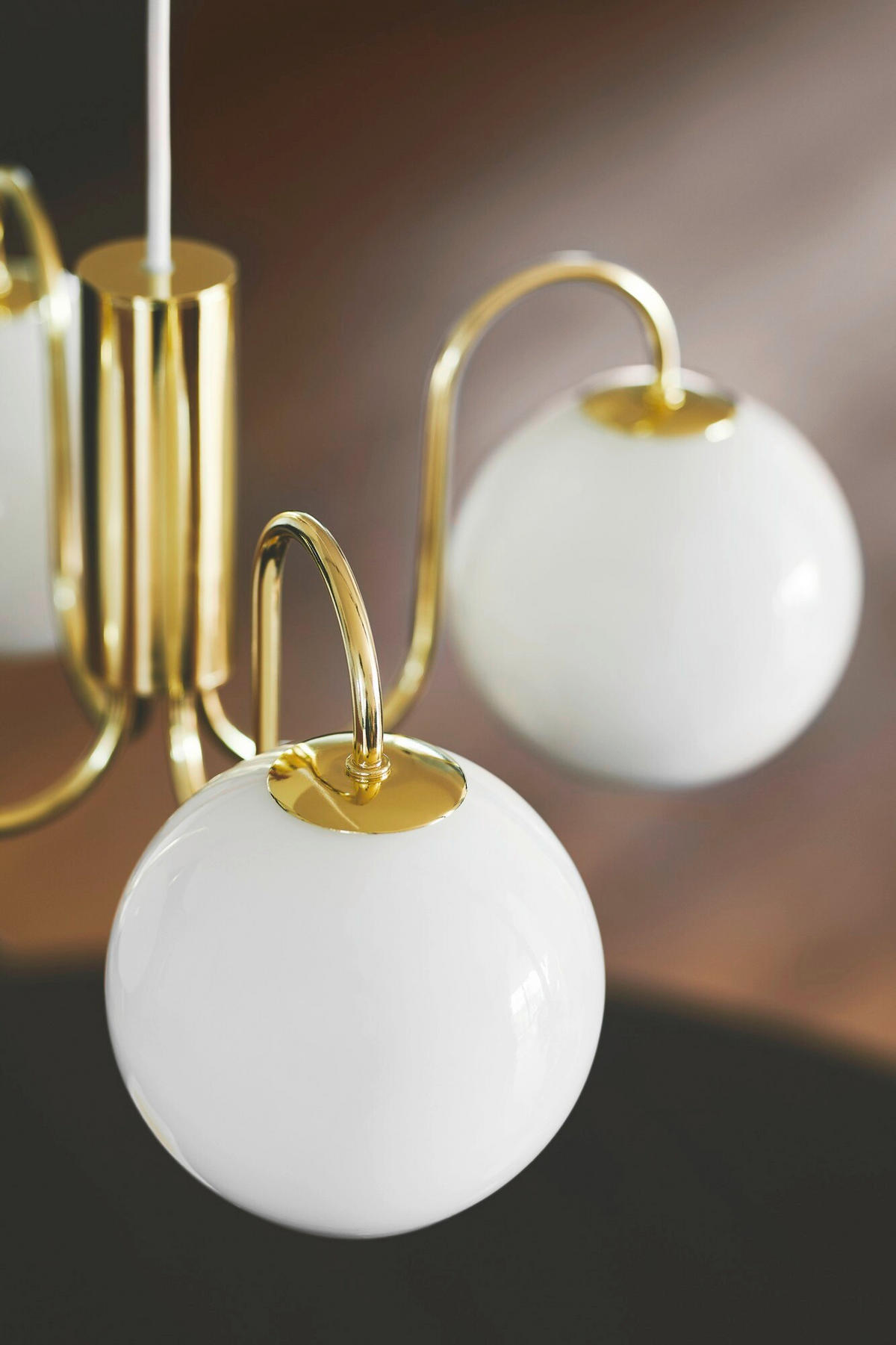 PENDELLEUCHTE Franca 19.5/46/46 cm  - Messingfarben, Design, Metall (19.5/46/46cm) - Nordlux