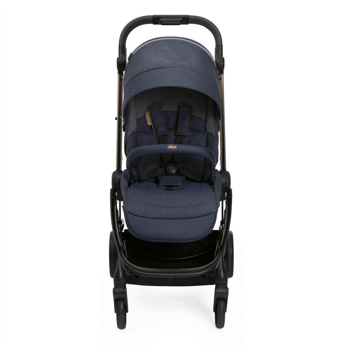 BUGGY One4ever Lounge  - Blau, Basics, Textil/Metall (51/99-109/78cm) - Chicco