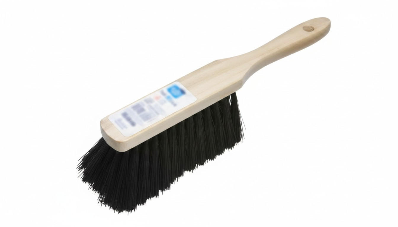 Perie De Mână - culoare lemn fag, Basics, plastic/lemn (28/4/7cm) - Homeware