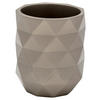 ZAHNPUTZBECHER Kunststoff  - Grau, Basics, Kunststoff (7,5/9,5/7,5cm) - Sadena