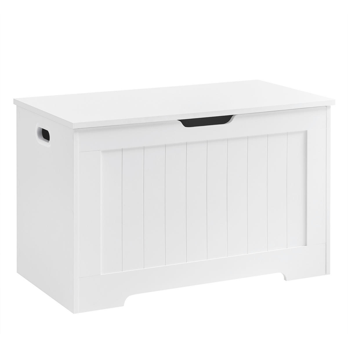 TRUHE Holzwerkstoff  - Weiß, Trend, Holzwerkstoff (76/48/40cm) - Boxxx