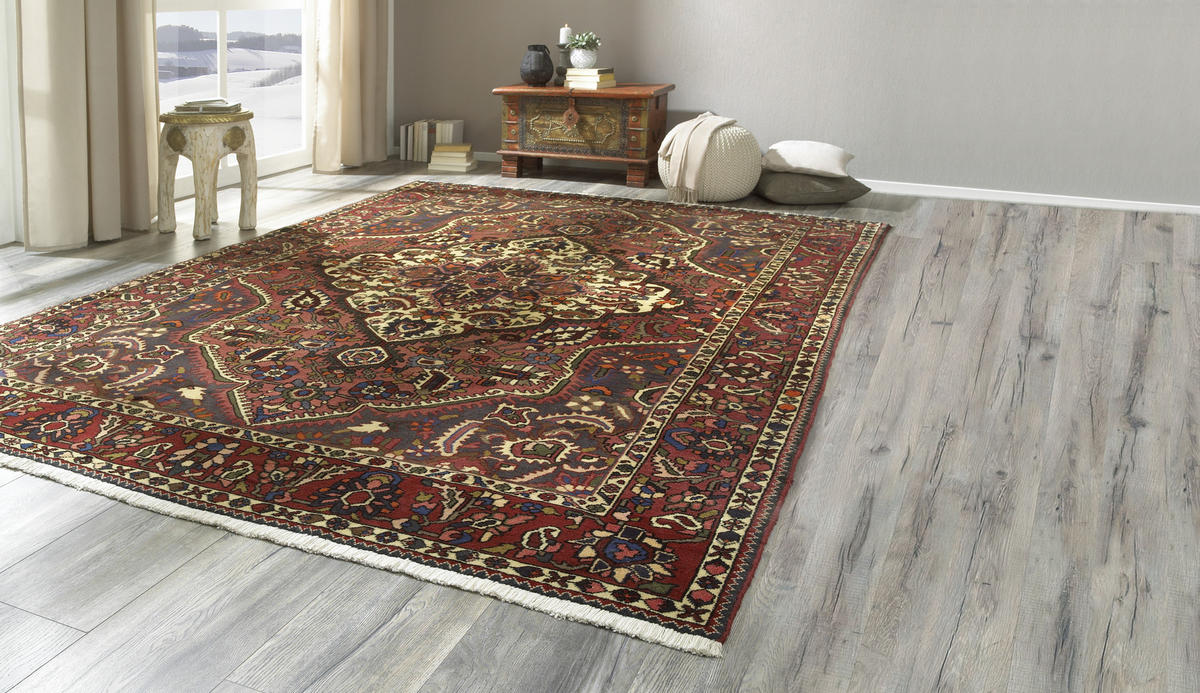 ORIENTTEPPICH 160/320 cm Persische Legenden  - Dunkelbraun/Weinrot, Lifestyle, Textil (160/320cm) - Cazaris