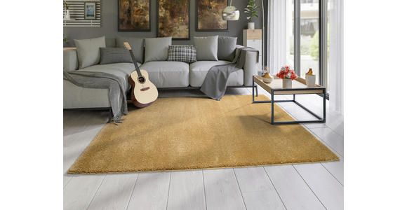 WEBTEPPICH 240/340 cm Gelb  - Gelb, Basics, Textil (240/340cm) - Novel