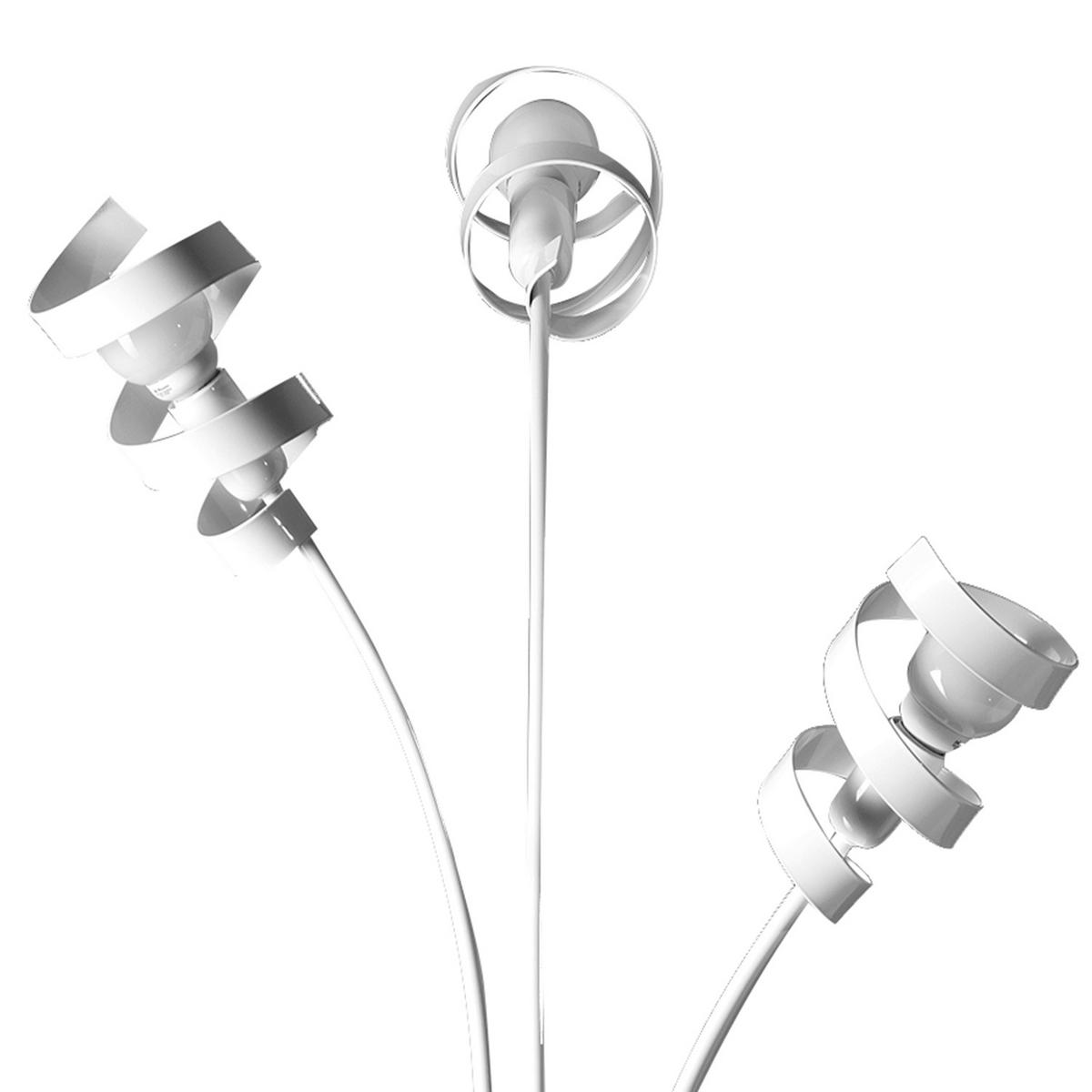 STEHLEUCHTE 55/190 cm    - Weiß, Design, Metall (55/190cm)