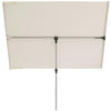 SONNENSCHIRM 180x130 cm Naturfarben  - Alufarben/Naturfarben, Design, Textil/Metall (180/130cm) - Doppler